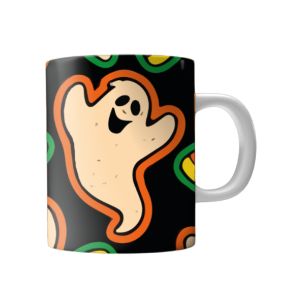Taza blanca sublimada diseño Halloween - Imagen 12