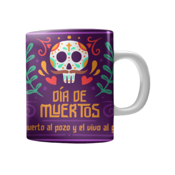 Taza blanca sublimada diseño Halloween - Imagen 19